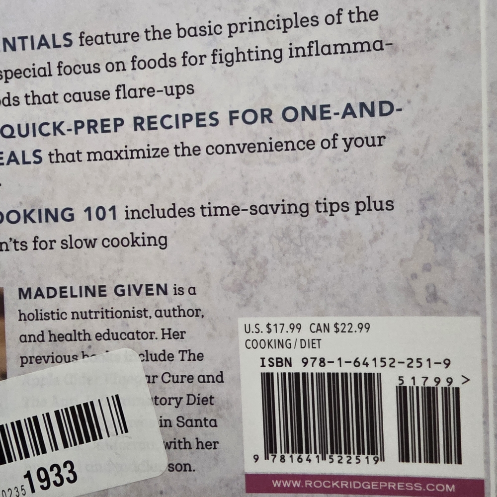 Anti-Inflammatory Diet Slow Cooker Cookbook - Picture 5 of 6